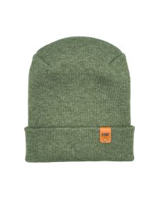 HAAKWEAR Theta-Stitch Cuffed Beanie - Designed and Made in USA (Patent Pending Design) - Forest Green
