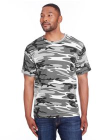 Men's Camo T-Shirt - BLUE WOODLAND - S (Color: URBAN WOODLAND, size: 4XL)