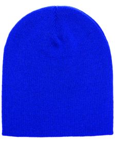 Yupoong 1500 Adult Knit Beanie (Color: ROYAL, size: OS)