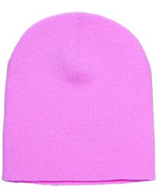 Yupoong 1500 Adult Knit Beanie (Color: BABY PINK, size: OS)