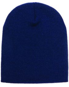 Yupoong 1500 Adult Knit Beanie (Color: Navy, size: OS)