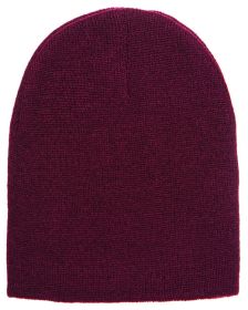 Yupoong 1500 Adult Knit Beanie (Color: MAROON, size: OS)