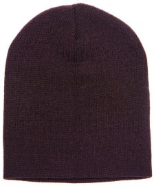 Yupoong 1500 Adult Knit Beanie (Color: Brown, size: OS)