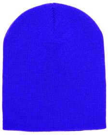Yupoong 1500 Adult Knit Beanie (Color: Purple, size: OS)